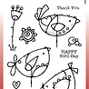 Woodware It's A Bird-Day Clear Stamps (FRS958) (OUTLET) Woodware It's A Bird-Day Clear Stamps (FRS958) (OUTLET)