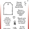 Woodware Tagged Greeings Clear Stamps (FRS974) (OUTLET) Woodware Tagged Greeings Clear Stamps (FRS974) (OUTLET)