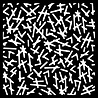 Woodware Dashed Stencil (FRST068) (OUTLET) Woodware Dashed Stencil (FRST068) (OUTLET)