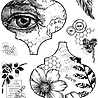 Woodware Vintage Tiles Clear Stamps (FRS986) (OUTLET) Woodware Vintage Tiles Clear Stamps (FRS986) (OUTLET)