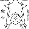 Woodware Star Gnome Clear Stamps (FRS1002) (OUTLET) Woodware Star Gnome Clear Stamps (FRS1002) (OUTLET)