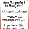 Woodware Extra Birthdays Clear Stamps (FRM073) (OUTLET) Woodware Extra Birthdays Clear Stamps (FRM073) (OUTLET)