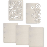 Ciao Bella Papercrafting Album Pages A4 Gears (KSV013)