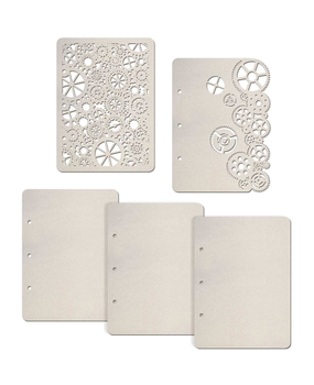 Ciao Bella Papercrafting Album Pages A4 Gears (KSV013) Ciao Bella Papercrafting Album Pages A4 Gears (KSV013)