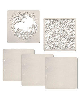 Ciao Bella Papercrafting Album Pages A4 Meadow (KSV016)