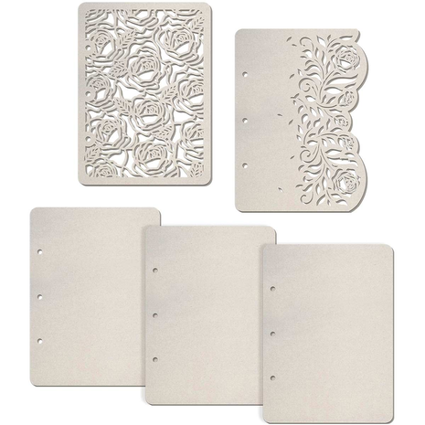 Ciao Bella Papercrafting Album Pages A4 Roses (KSV021) Ciao Bella Papercrafting Album Pages A4 Roses (KSV021)