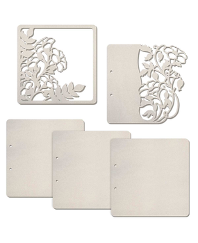 Ciao Bella Papercrafting Album Pages A4 Violets (KSV022)