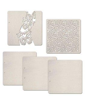 Ciao Bella Papercrafting Album Pages A4 Butterflies (KSV028)