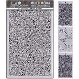 Ciao Bella Papercrafting Stencil Mix Triple Layer Set #004 (MD004)