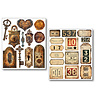 Ciao Bella Papercrafting PRE-ORDER Mixed Media Sticker Set Grungy Tags (MB002) Ciao Bella Papercrafting PRE-ORDER Mixed Media Sticker Set Grungy Tags (MB002)