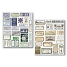 Ciao Bella Papercrafting PRE-ORDER Mixed Media Sticker Set Vintage Scripts (MB003) Ciao Bella Papercrafting PRE-ORDER Mixed Media Sticker Set Vintage Scripts (MB003)