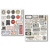 Ciao Bella Papercrafting PRE-ORDER Mixed Media Sticker Set Vintage Scripts (MB003) Ciao Bella Papercrafting PRE-ORDER Mixed Media Sticker Set Vintage Scripts (MB003)