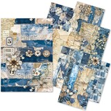 Ciao Bella Papercrafting Craftmix A5 Mixed Paper Pack Urban Blue Denim (MC002)