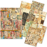 Ciao Bella Papercrafting Craftmix A5 Mixed Paper Pack Journey Ahead (MC006)