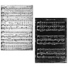 Ciao Bella Papercrafting PRE-ORDER Tissue Paper A5 Music Sheet (ME002) Ciao Bella Papercrafting PRE-ORDER Tissue Paper A5 Music Sheet (ME002)