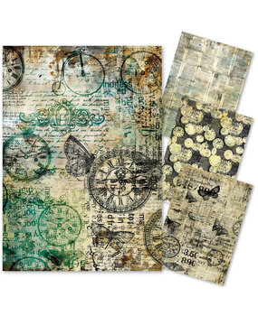 Ciao Bella Papercrafting Mixed Rice Papers A4 Time Capsule (MF001) Ciao Bella Papercrafting Mixed Rice Papers A4 Time Capsule (MF001)
