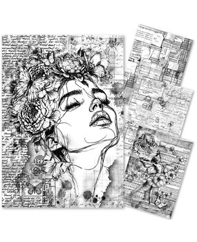 Ciao Bella Papercrafting Mixed Rice Papers A4 Meaningful Memories (MF005) Ciao Bella Papercrafting Mixed Rice Papers A4 Meaningful Memories (MF005)