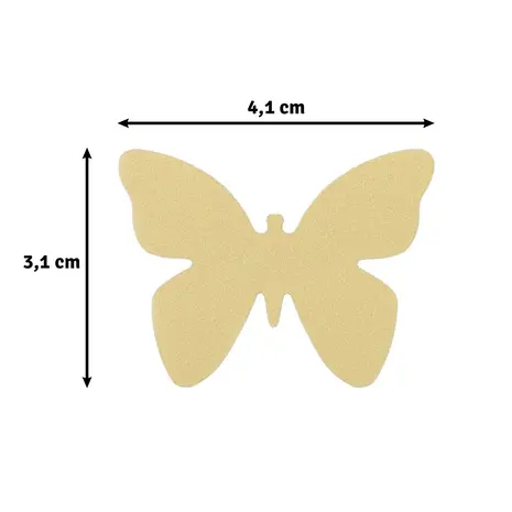 Vaessen Creative Figuurpons Jumbo Vlinder (21437-026)