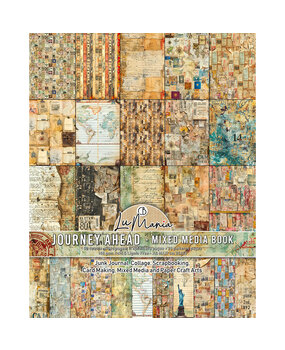 Ciao Bella Papercrafting Journey Ahead A4 Mixed Media Book (MA006) Ciao Bella Papercrafting Journey Ahead A4 Mixed Media Book (MA006)