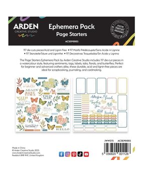 Arden Creative Studio Page Starters Ephemera Pack (ACSEP0003) Arden Creative Studio Page Starters Ephemera Pack (ACSEP0003)