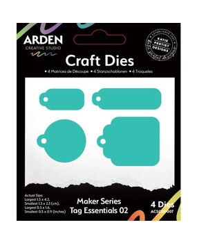Arden Creative Studio Page Starters Tag Essentials 02 Die Set (ACSCD0007) Arden Creative Studio Page Starters Tag Essentials 02 Die Set (ACSCD0007)