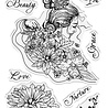 Crafter's Companion Mother Earth Clear Stamp Beauty and Grace (SD-ME-STP-BAG) (OUTLET) Crafter's Companion Mother Earth Clear Stamp Beauty and Grace (SD-ME-STP-BAG) (OUTLET)