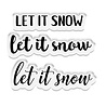 Crafter's Companion Watercolour Christmas Stamp & Die Let It Snow (S-WC-STD-LETSN) (OUTLET) Crafter's Companion Watercolour Christmas Stamp & Die Let It Snow (S-WC-STD-LETSN) (OUTLET)