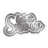 Crafter's Companion Watercolour Christmas Stamp & Die Let It Snow (S-WC-STD-LETSN) (OUTLET) Crafter's Companion Watercolour Christmas Stamp & Die Let It Snow (S-WC-STD-LETSN) (OUTLET)