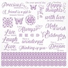 Crafter's Companion Vintage Lace Rub Ons (S-VL-RUB) (OUTLET) Crafter's Companion Vintage Lace Rub Ons (S-VL-RUB) (OUTLET)