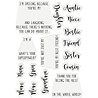 Crafter's Companion Rose Gold Interchangeable Sentiments Clear Stamps (S-RG-ST-INTER) (OUTLET) Crafter's Companion Rose Gold Interchangeable Sentiments Clear Stamps (S-RG-ST-INTER) (OUTLET)