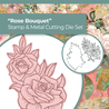 Crafter's Companion Vintage Rose Stamp & Die Rose Bouquet (NGA-VR-STD-RBO) (OUTLET) Crafter's Companion Vintage Rose Stamp & Die Rose Bouquet (NGA-VR-STD-RBO) (OUTLET)
