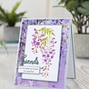 Crafter's Companion Wisteria Collection Embossing Folder & Stencil Wisteria Whisper (NG-WC-EF5-WWHIS) (OUTLET) Crafter's Companion Wisteria Collection Embossing Folder & Stencil Wisteria Whisper (NG-WC-EF5-WWHIS) (OUTLET)