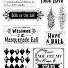 Crafter's Companion Masquerade Ball Clear Stamps Masquerade Sentiments (MB-ST-CA-MASE) (OUTLET) Crafter's Companion Masquerade Ball Clear Stamps Masquerade Sentiments (MB-ST-CA-MASE) (OUTLET)