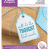 Crafter's Companion Sentiment Tag Clear Stamp It's The Thought (CC-ST-CA-ITTH) (OUTLET) Crafter's Companion Sentiment Tag Clear Stamp It's The Thought (CC-ST-CA-ITTH) (OUTLET)