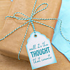 Crafter's Companion Sentiment Tag Clear Stamp It's The Thought (CC-ST-CA-ITTH) (OUTLET) Crafter's Companion Sentiment Tag Clear Stamp It's The Thought (CC-ST-CA-ITTH) (OUTLET)