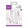 Crafter's Companion Celebration Sentiments Clear Stamps (CC-ST-CA-CELSE) (OUTLET) Crafter's Companion Celebration Sentiments Clear Stamps (CC-ST-CA-CELSE) (OUTLET)