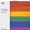 Crafter's Companion Rainbow 12x12 Inch Pearl Paper Pad (CC-PLPAD12-RAIN) (OUTLET) Crafter's Companion Rainbow 12x12 Inch Pearl Paper Pad (CC-PLPAD12-RAIN) (OUTLET)