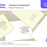 Crafter's Companion Christmas Verses 5 x7 Inch Insert Pad (Gold & Silver) (CC-IPAD-SGRS-GS) (OUTLET) Crafter's Companion Christmas Verses 5 x7 Inch Insert Pad (Gold & Silver) (CC-IPAD-SGRS-GS) (OUTLET)