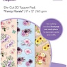 Crafter's Companion 12x9 Inch Die Cut 3D Topper Pad Fancy Florals (CC-DTPAD9-FAFL) (OUTLET) Crafter's Companion 12x9 Inch Die Cut 3D Topper Pad Fancy Florals (CC-DTPAD9-FAFL) (OUTLET)