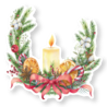 Crafter's Companion Decoupage 6x6 Inch Topper Pad Candlelit Christmas (CC-DTPAD6-CANCHR) (OUTLET) Crafter's Companion Decoupage 6x6 Inch Topper Pad Candlelit Christmas (CC-DTPAD6-CANCHR) (OUTLET)