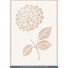 Card Deco Mixed Media Stencil Blue Hydrangea (CDEST071) Card Deco Mixed Media Stencil Blue Hydrangea (CDEST071)