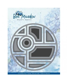 Berrie's Beauties Blue Meadow Dies Meadow Circle Frame (BBD10047)