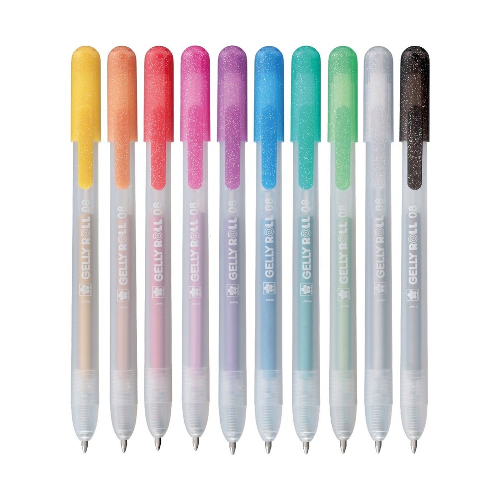 SAKURA Gelly Roll Gelpen Metallic Set (10pcs) (PXGBRAMET10) SAKURA Gelly Roll Gelpen Metallic Set (10pcs) (PXGBRAMET10)