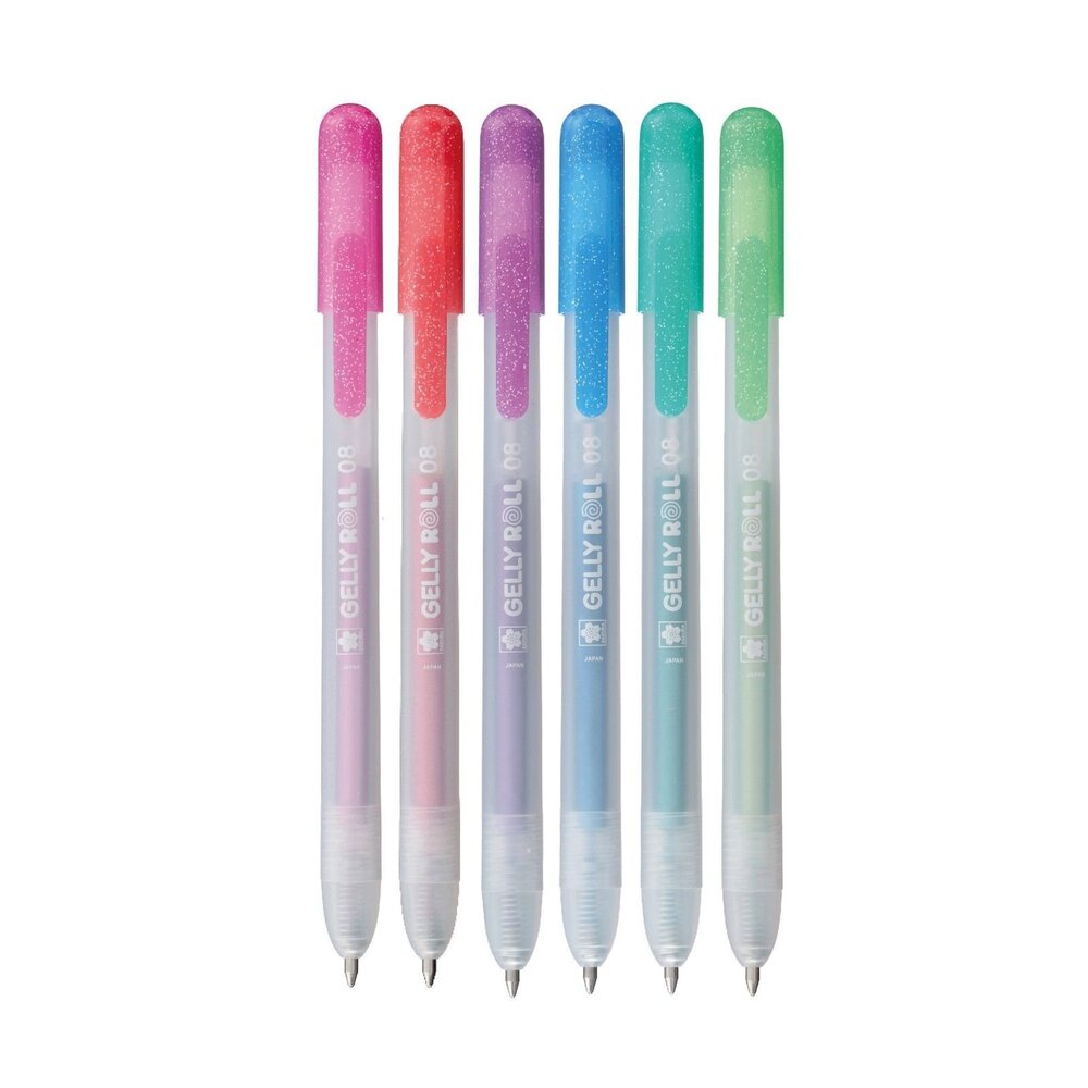 SAKURA Gelly Roll Gelpen Metallic Set (6pcs) (PXGBRAMET6) SAKURA Gelly Roll Gelpen Metallic Set (6pcs) (PXGBRAMET6)