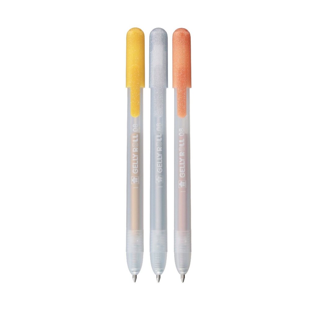 SAKURA Gelly Roll Gelpen Metallic Set Silver Gold Copper (3pcs) (PXGBRAMET3B) SAKURA Gelly Roll Gelpen Metallic Set Silver Gold Copper (3pcs) (PXGBRAMET3B)