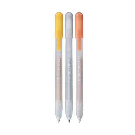SAKURA Gelly Roll Gelpen Metallic Set Silver Gold Copper (3pcs) (PXGBRAMET3B) SAKURA Gelly Roll Gelpen Metallic Set Silver Gold Copper (3pcs) (PXGBRAMET3B)
