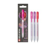 SAKURA Gelly Roll Gelpen Metallic Set Red Pink Purple (3pcs) (PXGBRAMET3C)