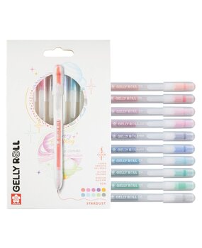 SAKURA Gelly Roll Gelpen Stardust Set (10pcs) (PXGBRASTA10) SAKURA Gelly Roll Gelpen Stardust Set (10pcs) (PXGBRASTA10)