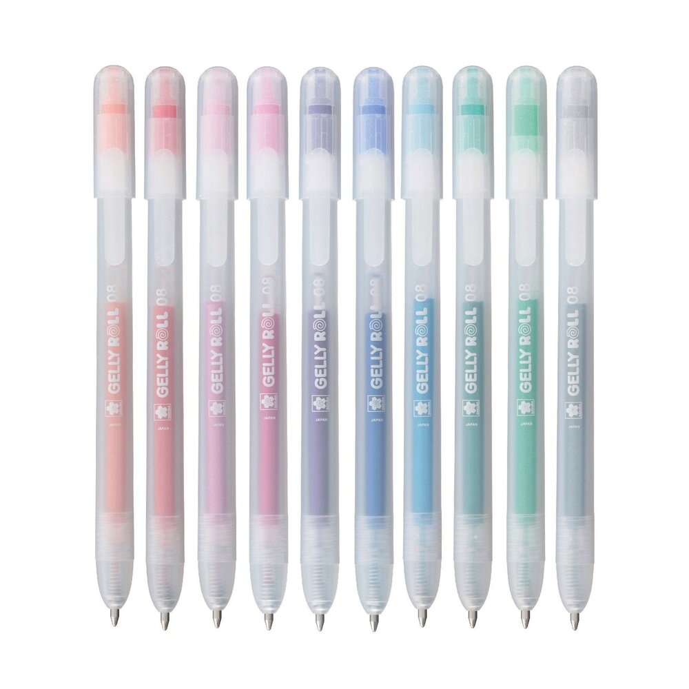 SAKURA Gelly Roll Gelpen Stardust Set (10pcs) (PXGBRASTA10) SAKURA Gelly Roll Gelpen Stardust Set (10pcs) (PXGBRASTA10)
