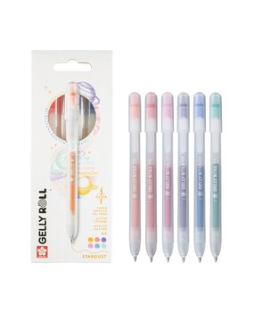 SAKURA Gelly Roll Gelpen Stardust Set (6pcs) (PXGBRASTA6) SAKURA Gelly Roll Gelpen Stardust Set (6pcs) (PXGBRASTA6)
